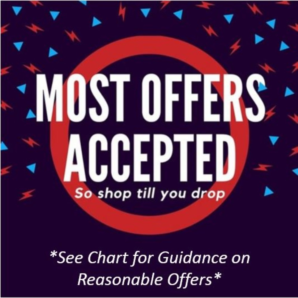 Accepting Reasonable Offers!